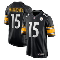 Pittsburgh Steelers Ben Skowronek Nike Black Team Game Jersey