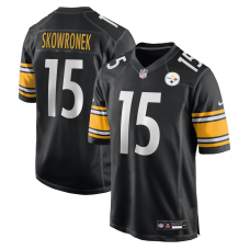 Джерси Pittsburgh Steelers Ben Skowronek Nike Black Team Game Джерси Pittsburgh Steelers Ben Skowronek Nike Black Team Game