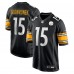 Pittsburgh Steelers Ben Skowronek Nike Black Team Game Jersey