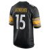 Джерси Pittsburgh Steelers Ben Skowronek Nike Black Team Game