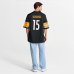Джерси Pittsburgh Steelers Ben Skowronek Nike Black Team Game