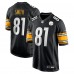 Pittsburgh Steelers Jonnu Smith Nike Black Team Game Jersey