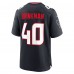 Игровая джерси Houston Texans Austin Brinkman Nike Navy Team Game