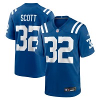 Indianapolis Colts Daniel Scott Nike Royal Team Game Jersey