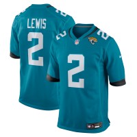 Jacksonville Jaguars Jourdan Lewis Nike Teal Team Game Jersey