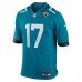 Jacksonville Jaguars Tim Patrick Nike Teal Team Game Jersey