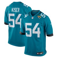 Jacksonville Jaguars Jack Kiser Nike Teal Team Game Jersey
