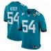 Jacksonville Jaguars Jack Kiser Nike Teal Team Game Jersey