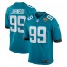 Jacksonville Jaguars Austin Johnson Nike Teal Team Game Jersey