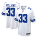Джерси Dallas Cowboys Javonte Williams Nike White Game Джерси Dallas Cowboys Javonte Williams Nike White Game