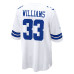 Джерси Dallas Cowboys Javonte Williams Nike White Game