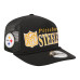 Бейсболка Pittsburgh Steelers New Era Black Throwback Foam 19TWENTY