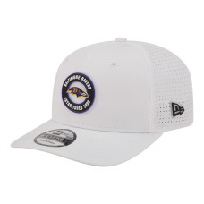 Бейсболка Baltimore Ravens New Era White COOLERA 9SEVENTY