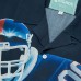 New York Giants x Brigade Navy Lineman Rayon Full-Button Shirt