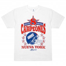 New York Giants x Brigade White Championship T-Shirt