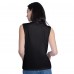 Женская Super Bowl LX G-III 4Her by Carl Banks Black Close Call Ribbed Tri-Blend Tank Top
