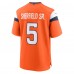 Denver Broncos Trent Sherfield Sr. Nike Orange Team Game Jersey
