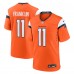 Denver Broncos Troy Franklin Nike Orange Team Game Jersey Denver Broncos Troy Franklin Nike Orange Team Game Jersey