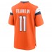Denver Broncos Troy Franklin Nike Orange Team Game Jersey