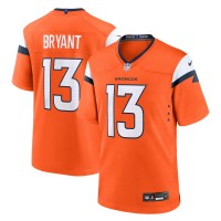 Denver Broncos Pat Bryant Nike Orange Team Game Jersey