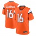 Denver Broncos Jeremy Crawshaw Nike Orange Team Game Jersey