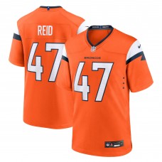 Denver Broncos Karene Reid Nike Orange Team Game Jersey