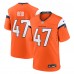Denver Broncos Karene Reid Nike Orange Team Game Jersey