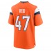 Denver Broncos Karene Reid Nike Orange Team Game Jersey