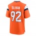 Denver Broncos Dondrea Tillman Nike Orange Team Game Jersey