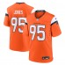 Denver Broncos Saivion Jones Nike Orange Team Game Jersey