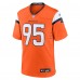 Denver Broncos Saivion Jones Nike Orange Team Game Jersey