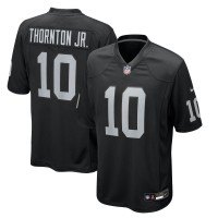 Las Vegas Raiders Donte Thornton Jr. Nike Black Team Game Jersey