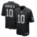Las Vegas Raiders Donte Thornton Jr. Nike Black Team Game Jersey