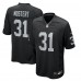 Las Vegas Raiders Raheem Mostert Nike Black Team Game Jersey