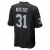 Las Vegas Raiders Raheem Mostert Nike Black Team Game Jersey