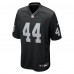 Las Vegas Raiders Tommy Eichenberg Nike Black Team Game Jersey