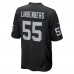 Las Vegas Raiders Cody Lindenberg Nike Black Team Game Jersey