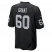 Las Vegas Raiders Charles Grant Nike Black Team Game Jersey