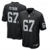 Las Vegas Raiders Will Putnam Nike Black Team Game Jersey
