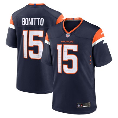Игровая джерси Denver Broncos Nik Bonitto Nike Navy Alternate Game