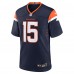 Игровая джерси Denver Broncos Nik Bonitto Nike Navy Alternate Game