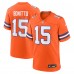 Игровая джерси Denver Broncos Nik Bonitto Nike Orange Alternate 2 Mile High Collection 1977 Throwback Game