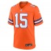 Игровая джерси Denver Broncos Nik Bonitto Nike Orange Alternate 2 Mile High Collection 1977 Throwback Game
