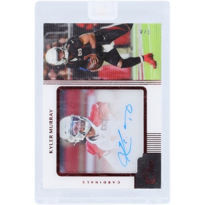 Kyler Murray Arizona Cardinals Autographed 2020 Panini One Shadowbox Ruby #167 #3/4 Card