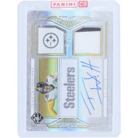 T.J. Watt Pittsburgh Steelers Autographed 2022 Panini Limited Dual-Color Relic #TSM-TJW #24/25 Card