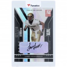 Larry Fitzgerald Arizona Cardinals Autographed 2004 Donruss Elite Turn of the Century #163 #57/125 Rookie Card