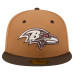 Бейсболка Baltimore Ravens New Era Light Brown/Dark Brown Two-Tone Walnut 59FIFTY