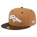 Бейсболка Denver Broncos New Era Light Brown/Dark Brown Two-Tone Walnut 59FIFTY Бейсболка Denver Broncos New Era Light Brown/Dark Brown Two-Tone Walnut 59FIFTY