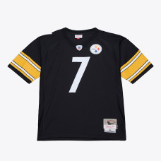 Джерси Pittsburgh Steelers Ben Roethlisberger Mitchell & Ness Black 2004 Legacy Throwback Replica