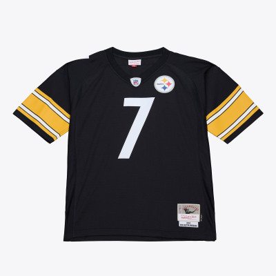 Джерси Pittsburgh Steelers Ben Roethlisberger Mitchell & Ness Black 2004 Legacy Throwback Replica